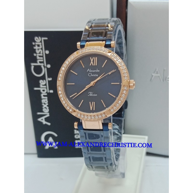 jam tangan wanita original Alexandre Christie AC 2710 LH BERG