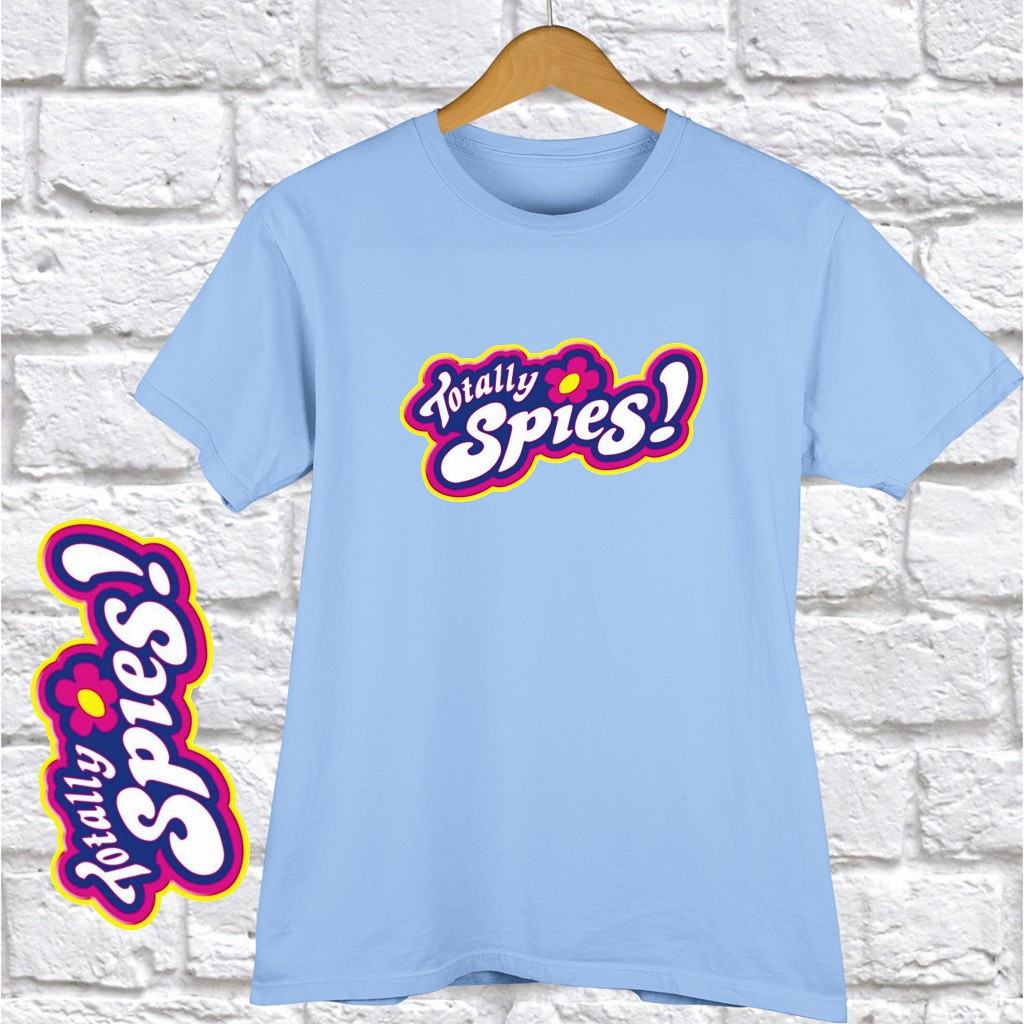 KAOS "TOTALLY SPIES" Size XS ~ XXL - Katun Combed 30s Adem