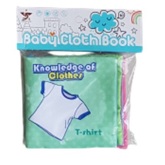 Buku Bayi Soft Book Bunyi | Baby Cloth Book Clothbook - Ukuran Kecil