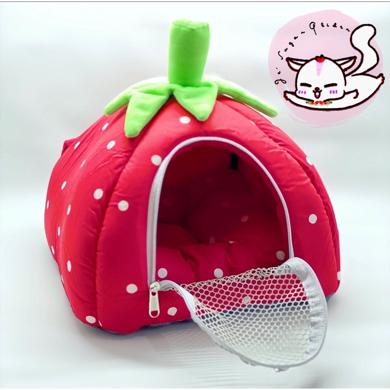 Strawberry Tent, Tent Sugar Glider, Landak, Guinea Pig, Pouch Sugar Glider