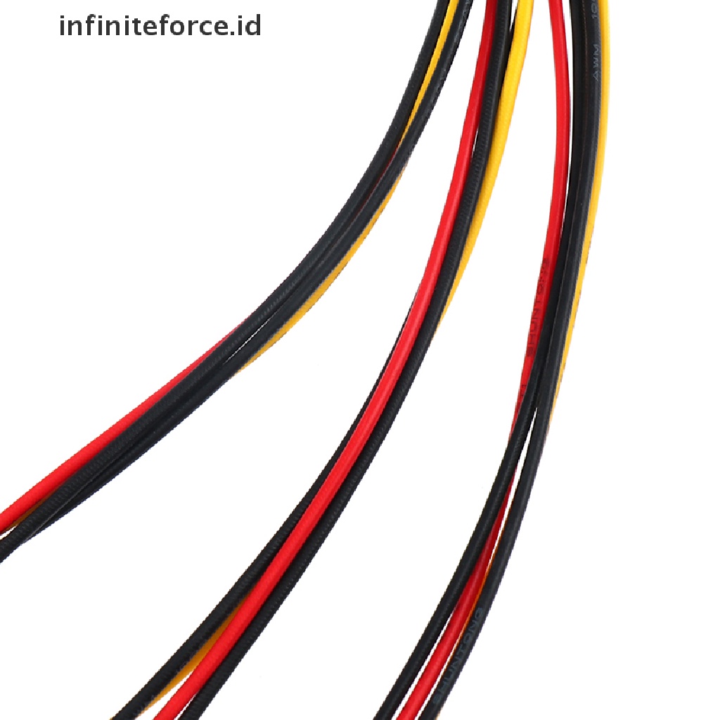 (Infiniteforce.Id) Kabel Extension Power Splitter 4pin Molex Ke 3 Ata Sata