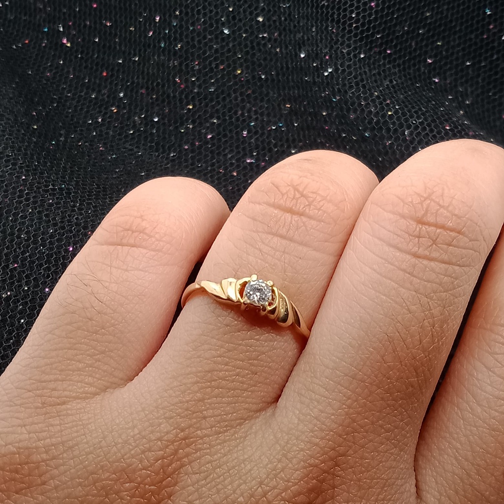 Cincin Emas 17K - 1.4 gr Kadar 750 - 322