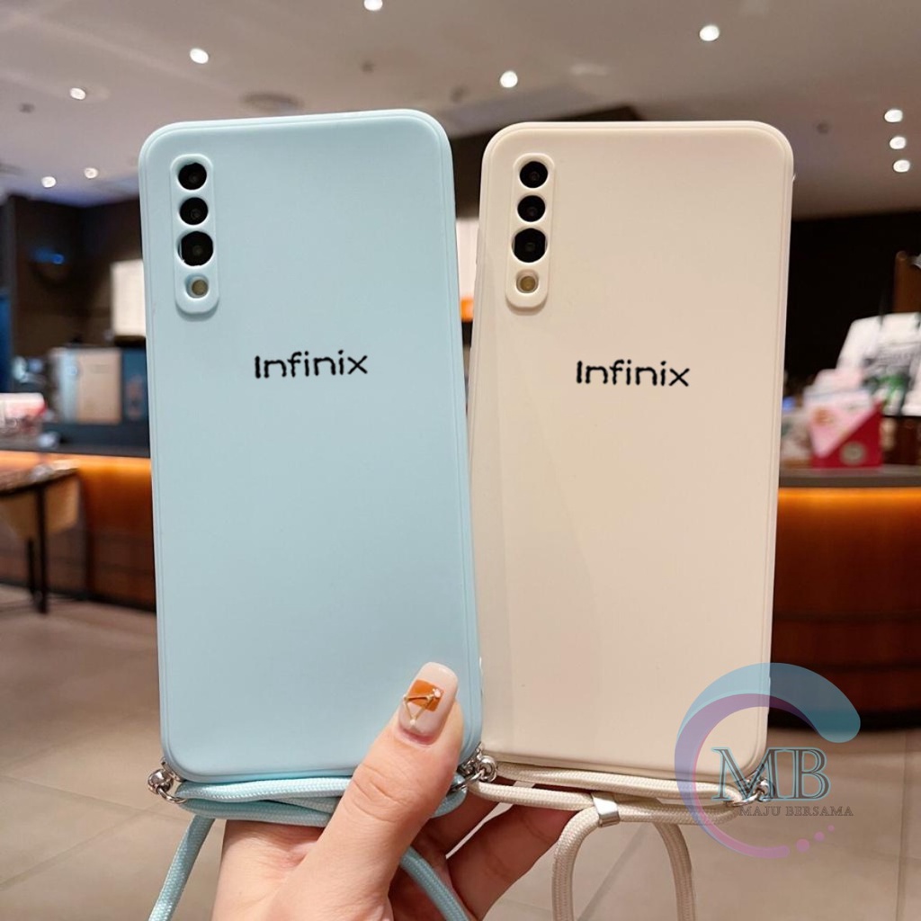 SOFTCASE SLINGCASE ORIGINAL SILIKON PELINDUNG KAMERA INFINIX SMART 4 5 6 NOTE 8 10 MB2898