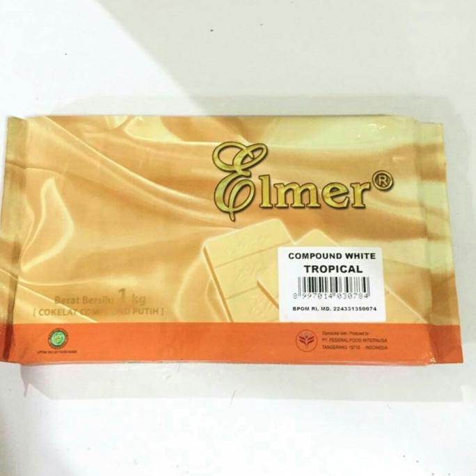 

Coklat Compound White Elmer 1kg TERLARIS TERPERCAYA ORIGINAL