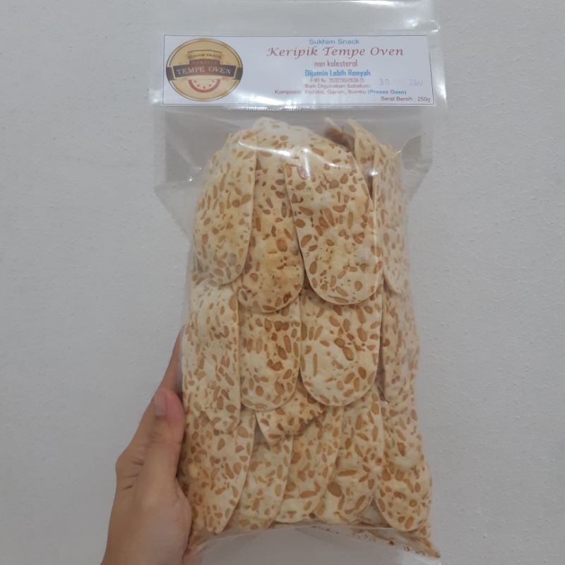 

Keripik tempe oven sukhim snack