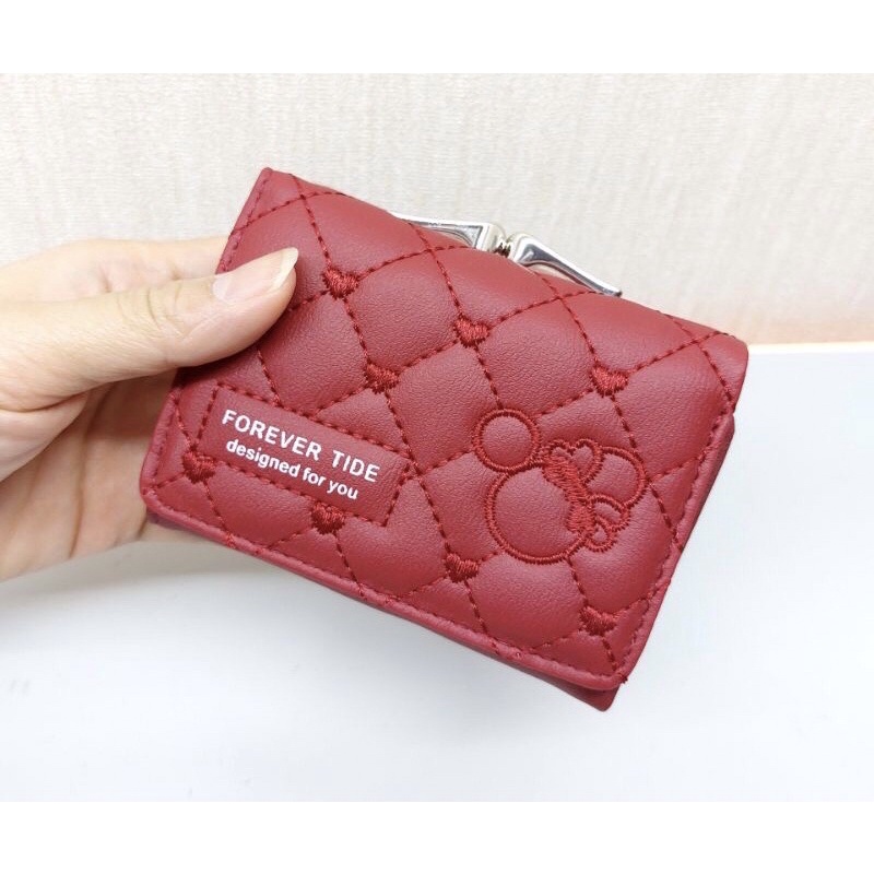 dompet mini lipat behel/dompet behel wanita import