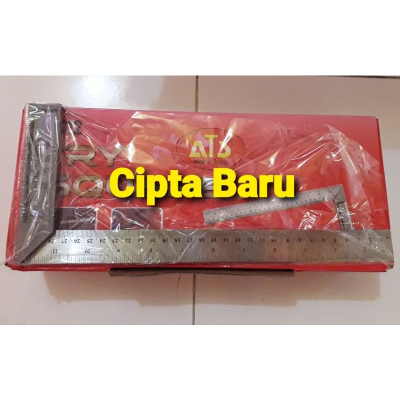 Meteran Siku/siku tukang/penggaris siku ATS 10"(panjang 25 cm)