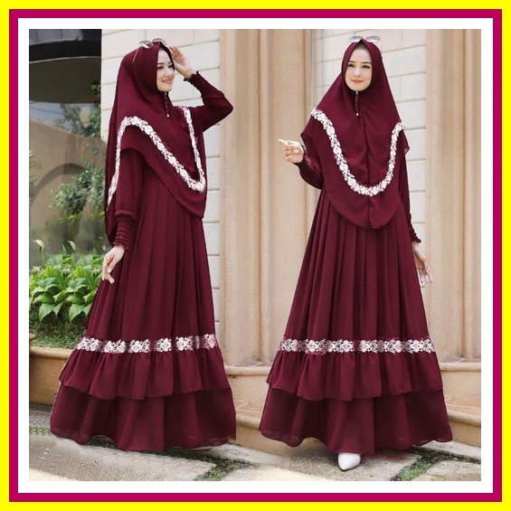 Id - Lydia Maxy Gamis Busui Friendly Dan Wudhu Friendly Model Gamis Layer Gamis 2022 Terbaru Baju Ga