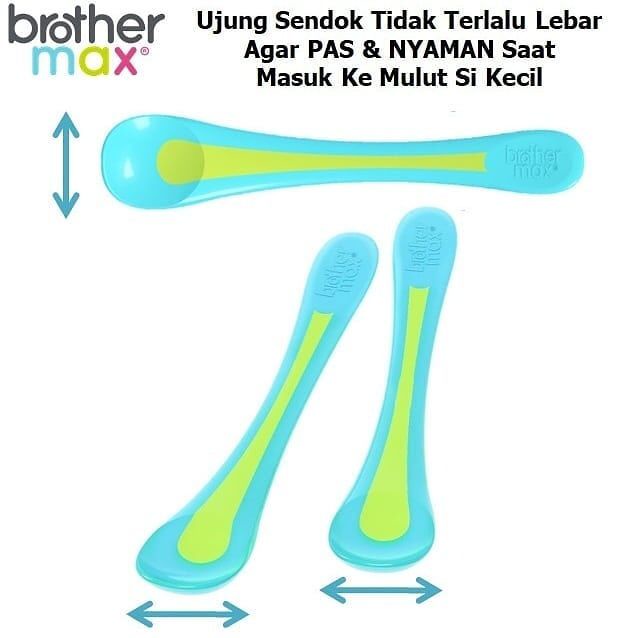 Brother Max 3x Long Spoons – Sendok MPASI