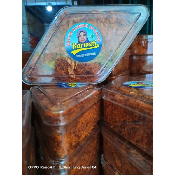

Gepuk kering Karwati