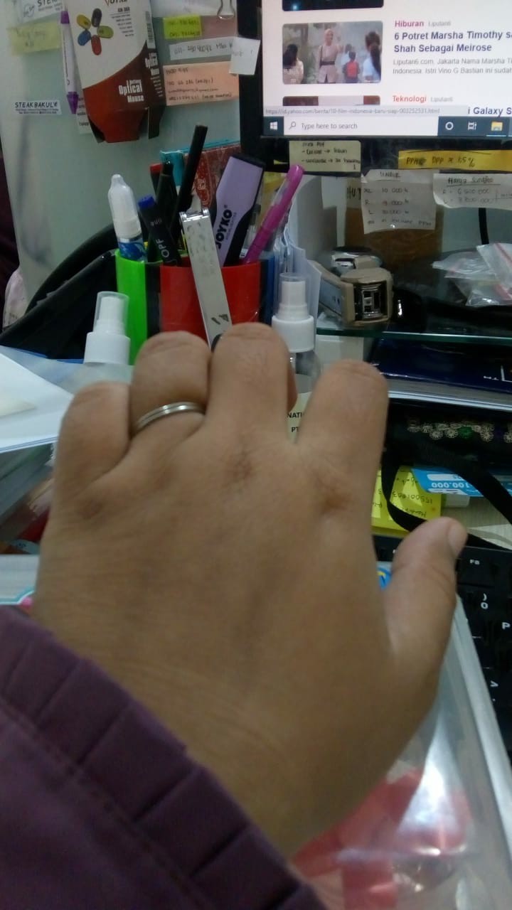 Gamis Batik Reverie 31 Maroon Motif By Ifa