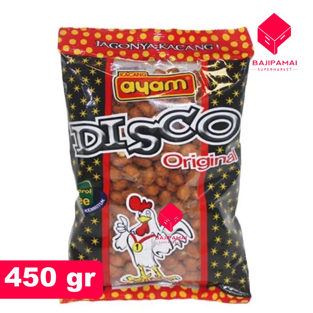 

Kacang Disco Ayam Original Khas Makassar 450gr