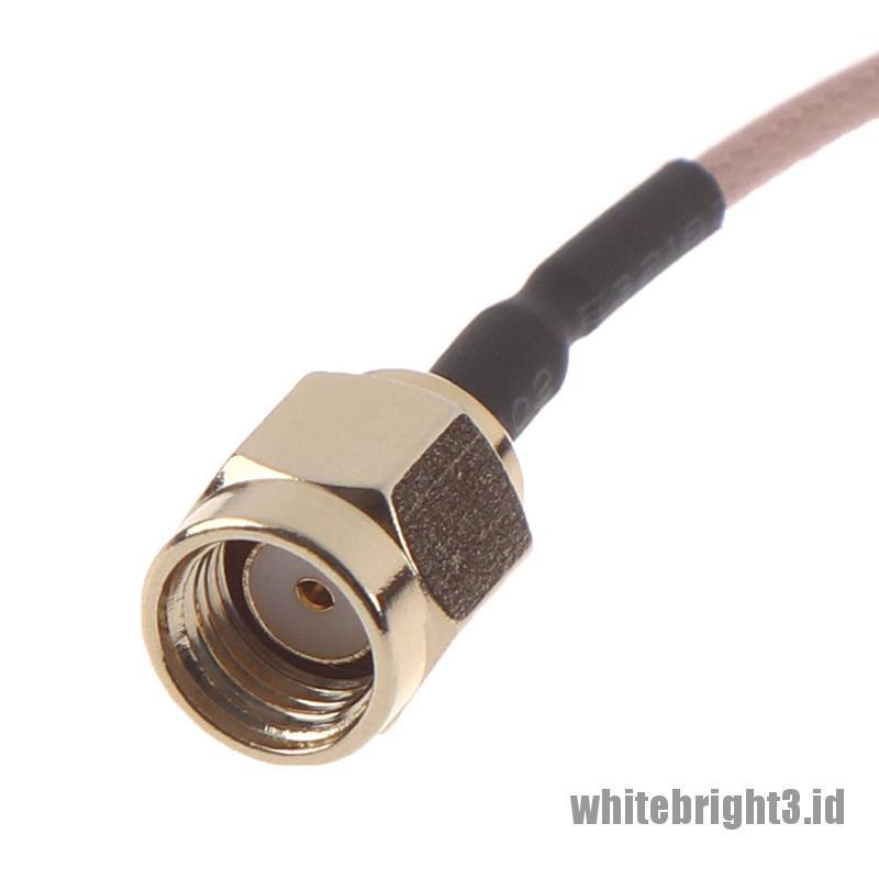 &lt; White3 &gt; Kabel Ekstension router WIFI rp sma male switch rp-sma female pigtail