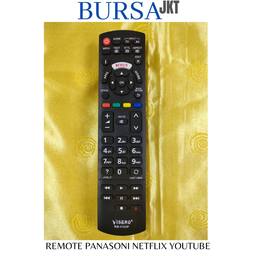 REMOTE PANASONI SMART TV NETFLIX 3103 MULTI VISERO