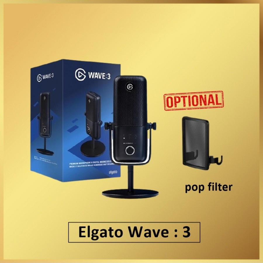 Elgato Wave:3 Mic Wave 3 Premium Microphone Digital Wave 3