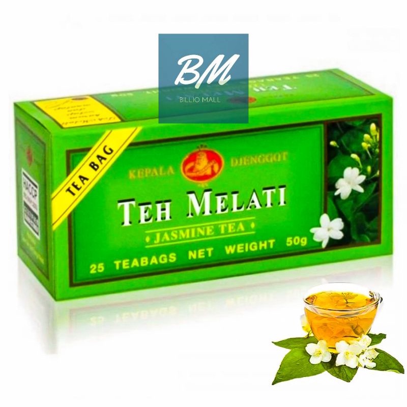 

Kepala Djenggot Teh Melati 50 gr / Kepala Djenggot Jasmine Tea 25s / Teh Celup JASMINE TEA Kepala Djenggot 50 gr