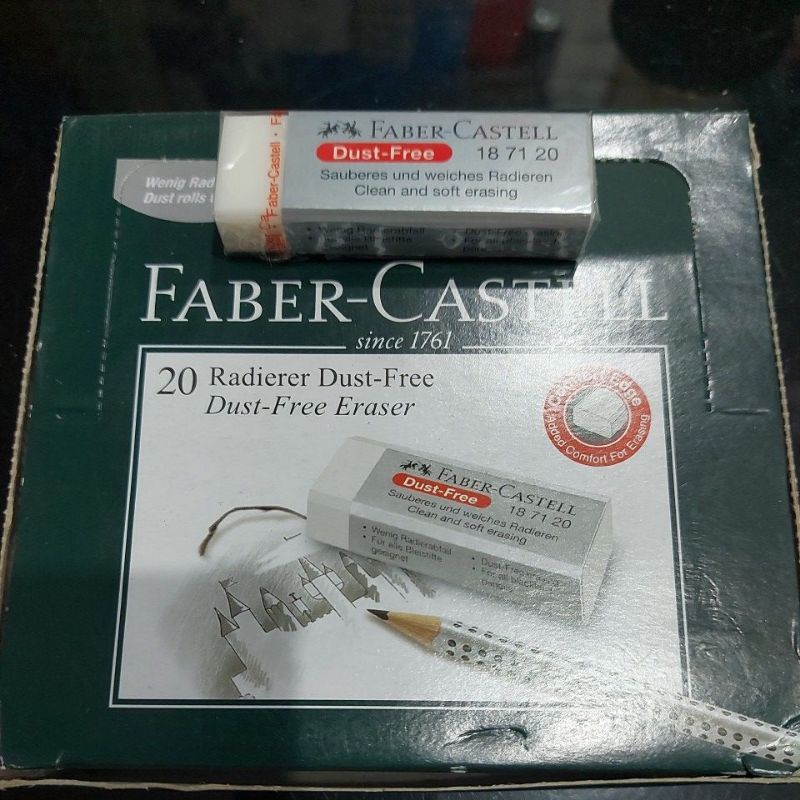 

penghapus pencil faber castell 18 71 20 (min order 30k)
