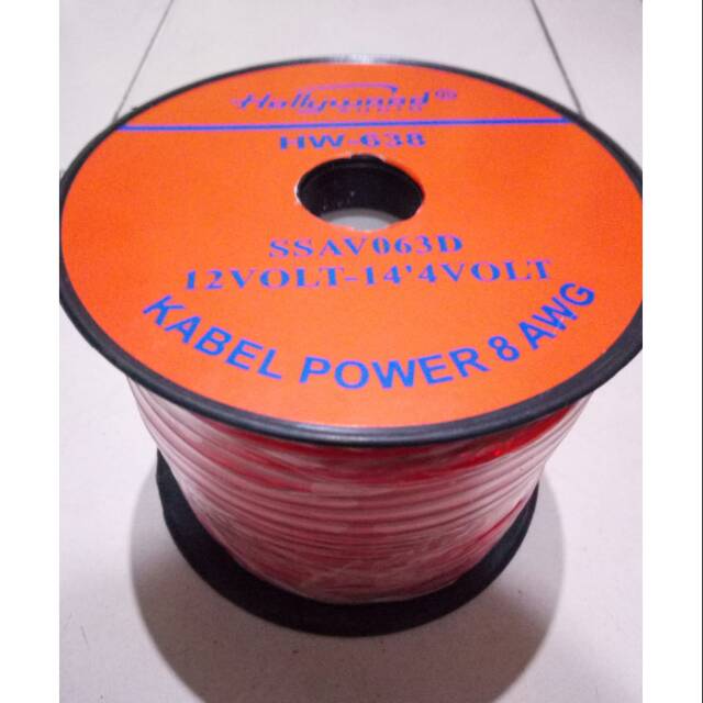 kabel strum power mobil 8 awg kabel setrum mobil kabel setrum power audio