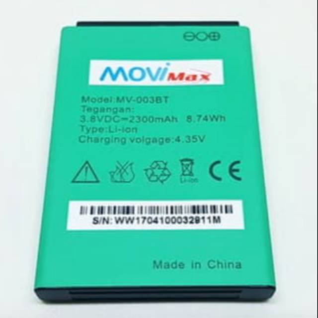 Baterai Modem Mifi XL Go Movimax MV003BT / Bolt Juno MV005 / Andromax M2Y / Telkomsel 4G ZTE WD670 Batre Battery