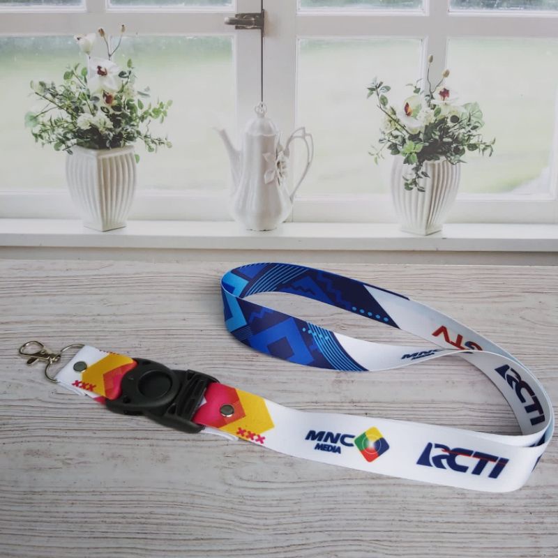 

Tali Lanyard MNC Group Full Printing | Bisa Satuan