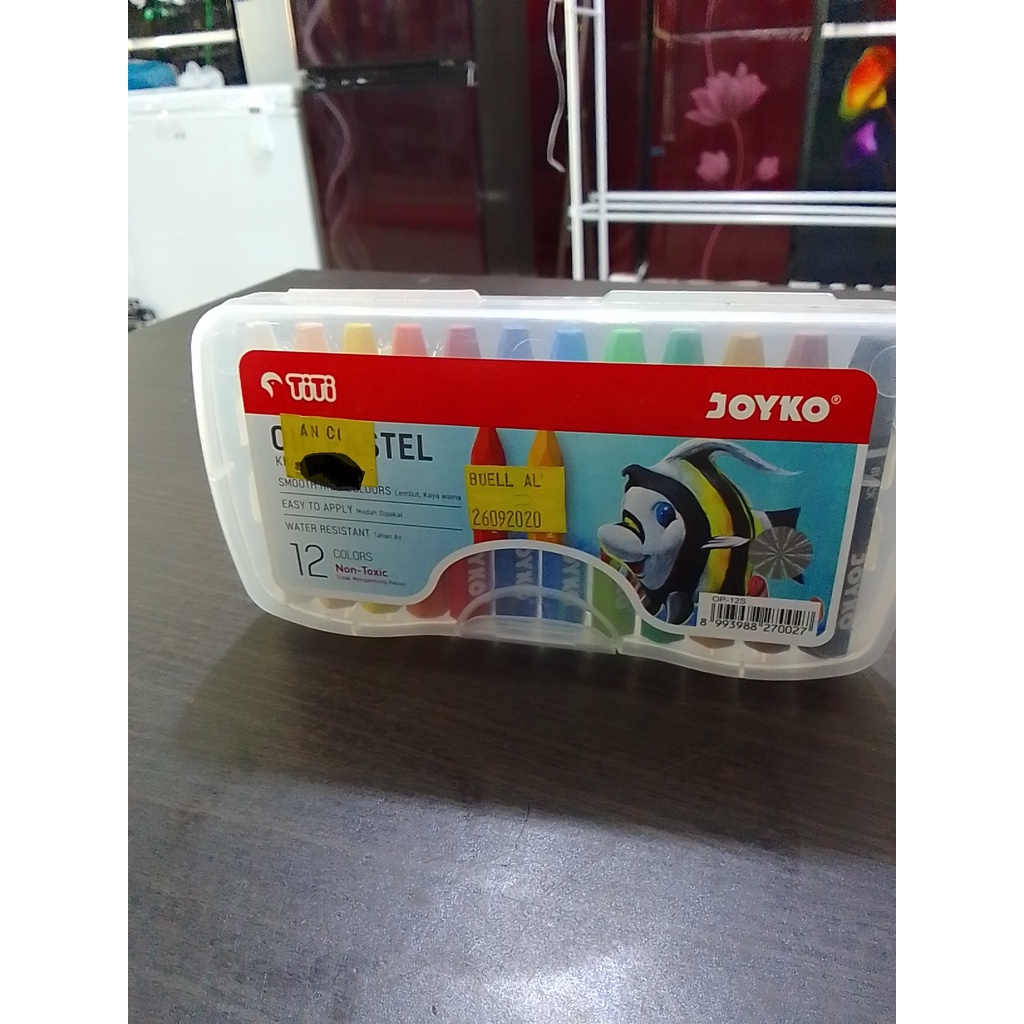 

TITI JOYKO OIL PASTEL 12 WARNA