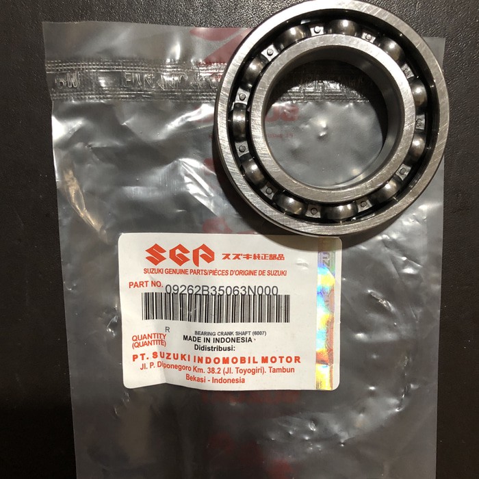 Lahar 6007 Bearing Crank Shaft Laher Ball Bantalan Bola