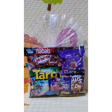 

PAKET SNACK ULANG TAHUN/SOUVENIR/BINGKISAN ULANG TAHUN TERMURAH TERLARIS.. 5500