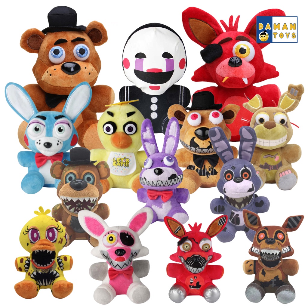 DT Boneka Freddy's FNAF Mainan Five Night At Freddy