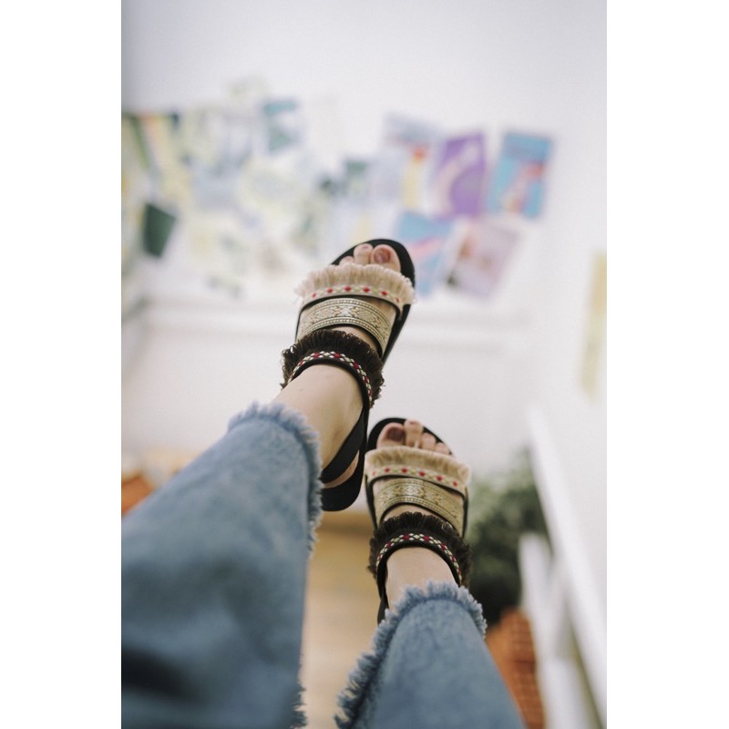 Blacky A24 / sandal boho / sandal bohemian / sandal etnik-1