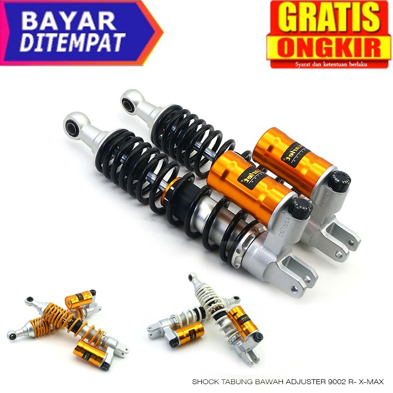 Shock Tabung Bawah Adjuster 9002 R PCX X Max monoshock , shock tabung , shock belakang , shock bawah