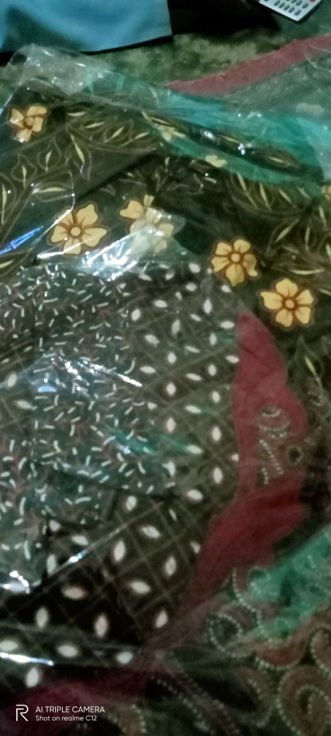 Atasan Batik Pria Panjang Pekalongan M L Xl