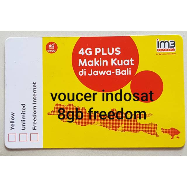 Indosat freedom 8gb