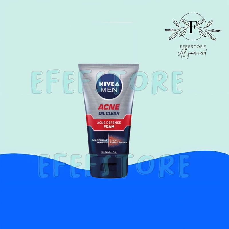 Nivea Men Facial Foam | Facial Scrub 100gr