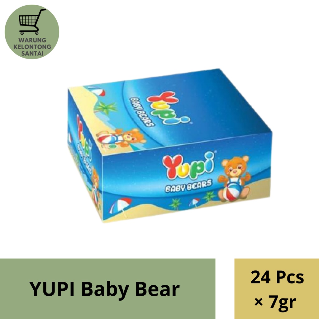 

YUPI Baby Bears 24 Pcs × 7gr | Permen YUPI Baby Bears