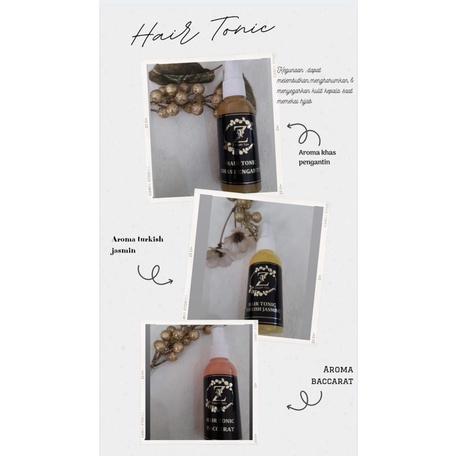 hair toniq zaujah khas pengantin