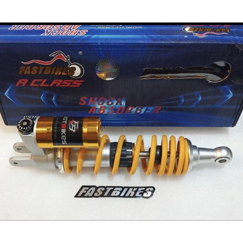 SHOCK SHOCKBREAKER BELAKANG METIC TABUNG BAWAH KLIK FUNGSI FASTBIKES UKURAN 330 ALL METIC