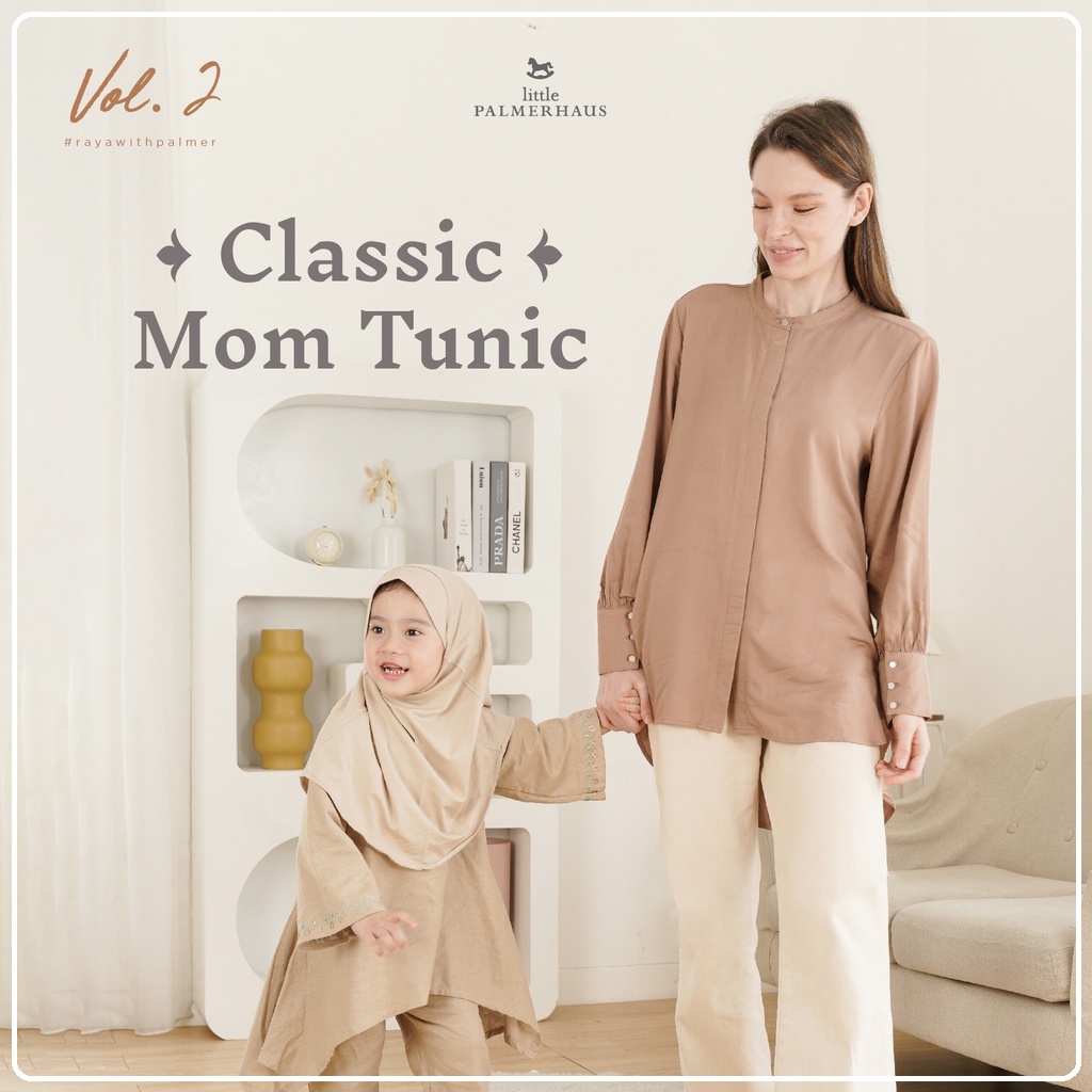 Little Palmerhaus Classic Mom Tunic | Baju Atasan Muslim