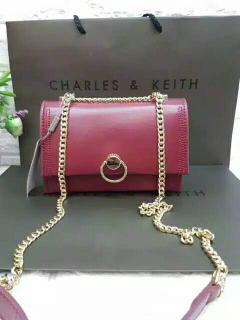 Tas CK import wanita / tas fashion terbaru / tas sling bag / tas tali rantai