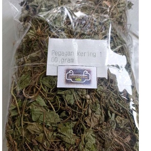 

Pegagan kering per 100gram Daun kering