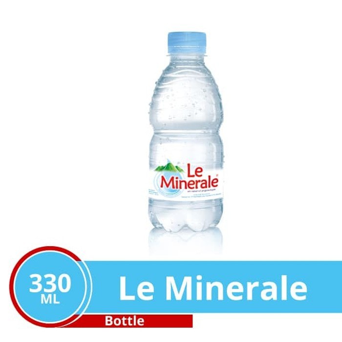 

LE MINERALE 330 Ml / 24 Pcs