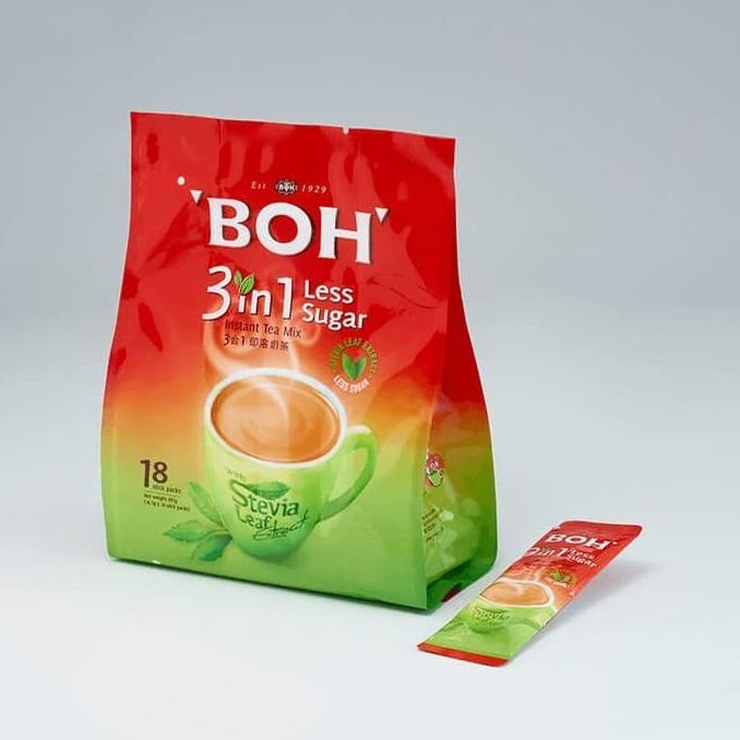

[COD] boh teh tarik Original Malaysia less sugar with stevia [COD]