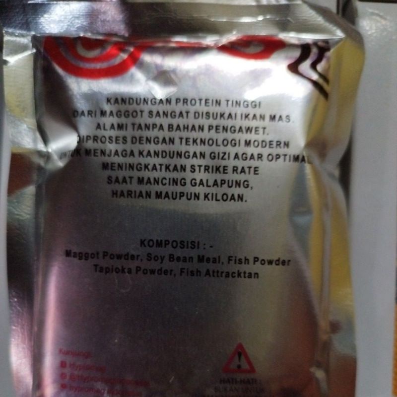 umpan pelet HYPRO MAG 20% Jagung Nangka Pandan Susu Strawberry Vanilla Banana