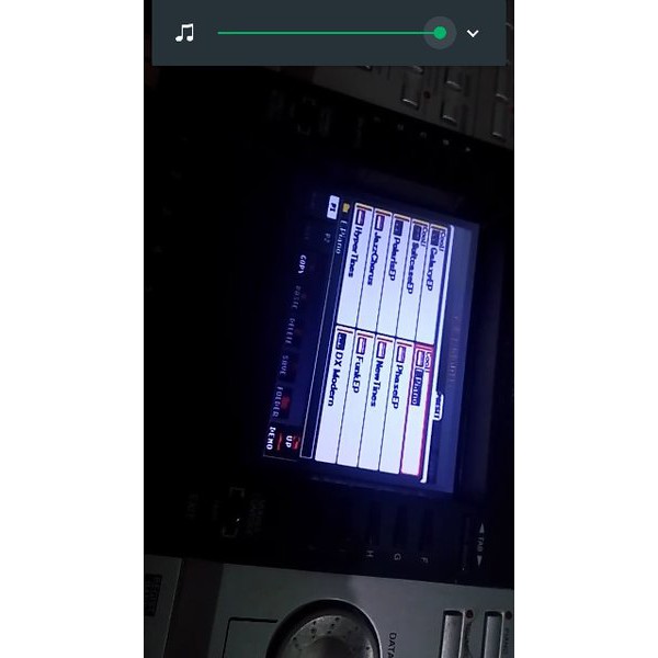 Lcd Keyboard Yamaha Psr 3000 modifikasi bukan original Dipandu cara Pasang dengan Video