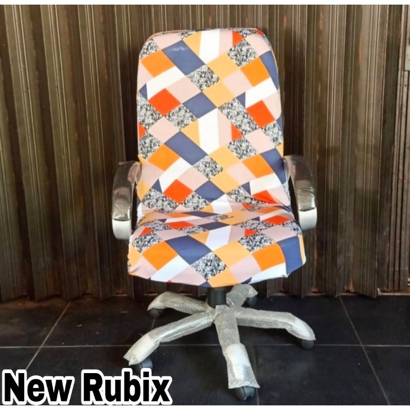 OFFICE CHAIR COVER size: XXL / Sarung kursi kantor elastis import