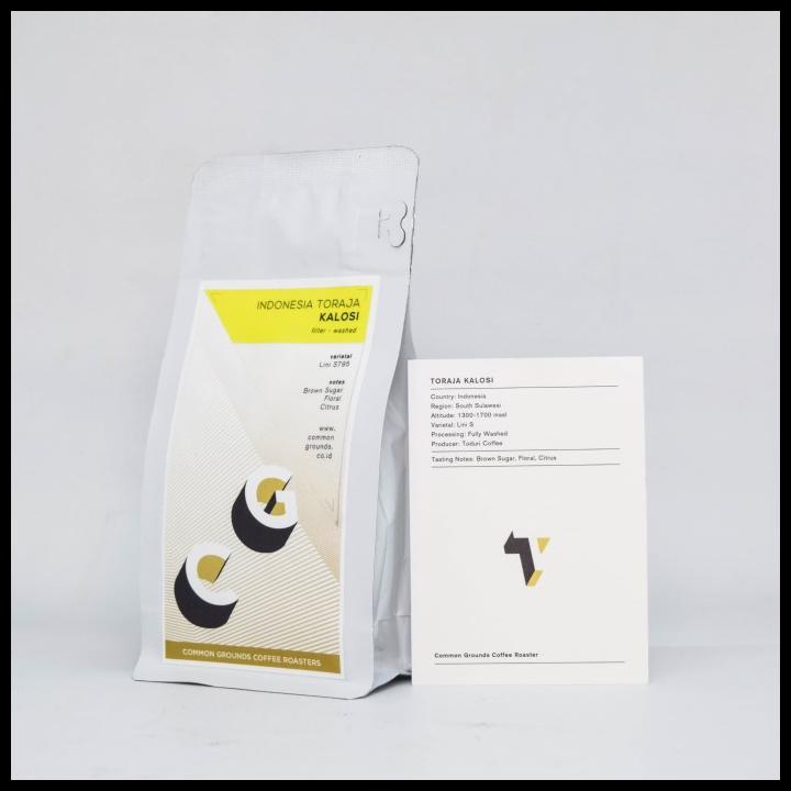 

Single Origin Arabica Coffee: Indonesia Toraja Kalosi 100 Gr