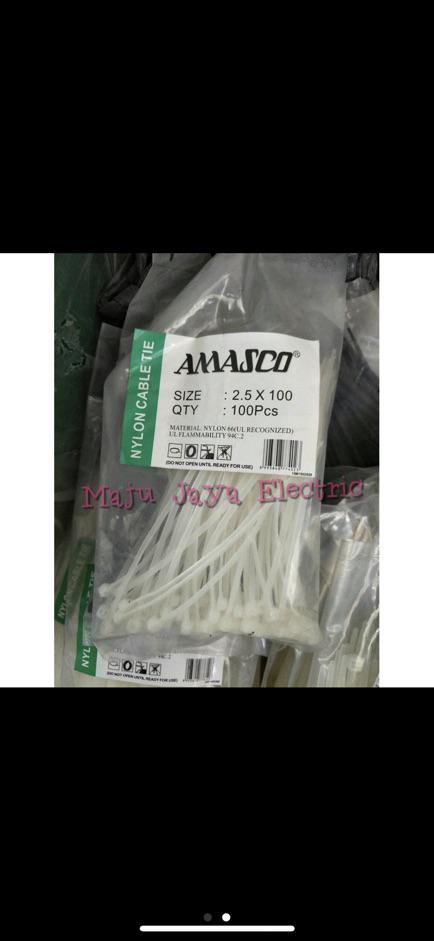 Kabel Ties/tis/cable Tie Pengikat 10 Cm 10cm Berkualitas 2.5 X 100 Mm