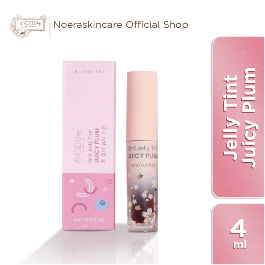 (RM) READY NOERA JUICY PLUM AND PEARL DREAM  3IN 1 JELLY TINT - TINT JELY NOERA