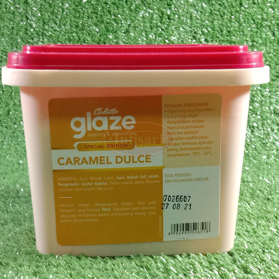 

Colatta Glaze 1 Kg Box Caramel Dulce / Coklat Cair