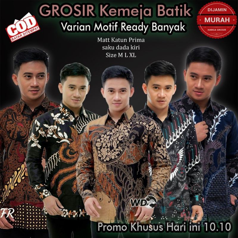SERAGAM KERJA BATIK TERVIRAL TOP 1 DI SHOPEE ORIGINAL NO KW READY SERAGAM