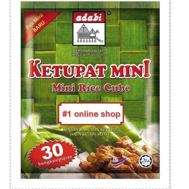 

ADABI Ketupat mini isi 30pcs